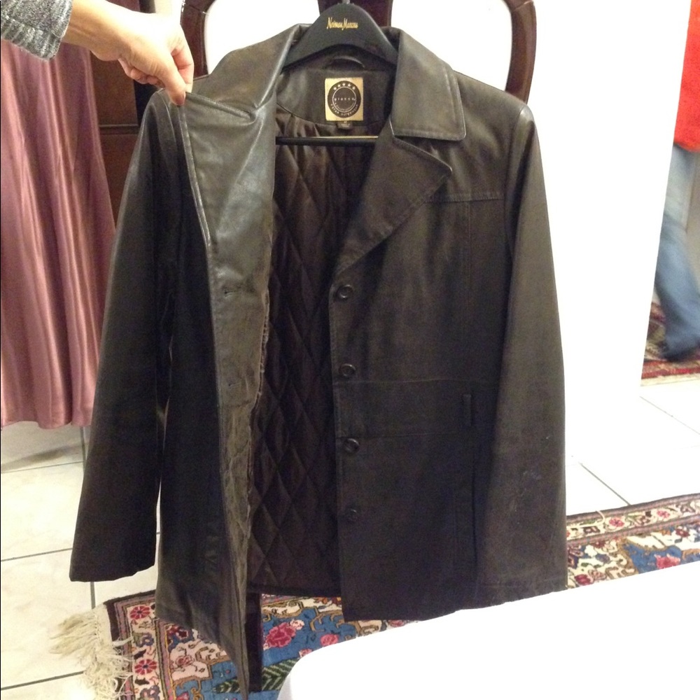 Leather coat/blazer
